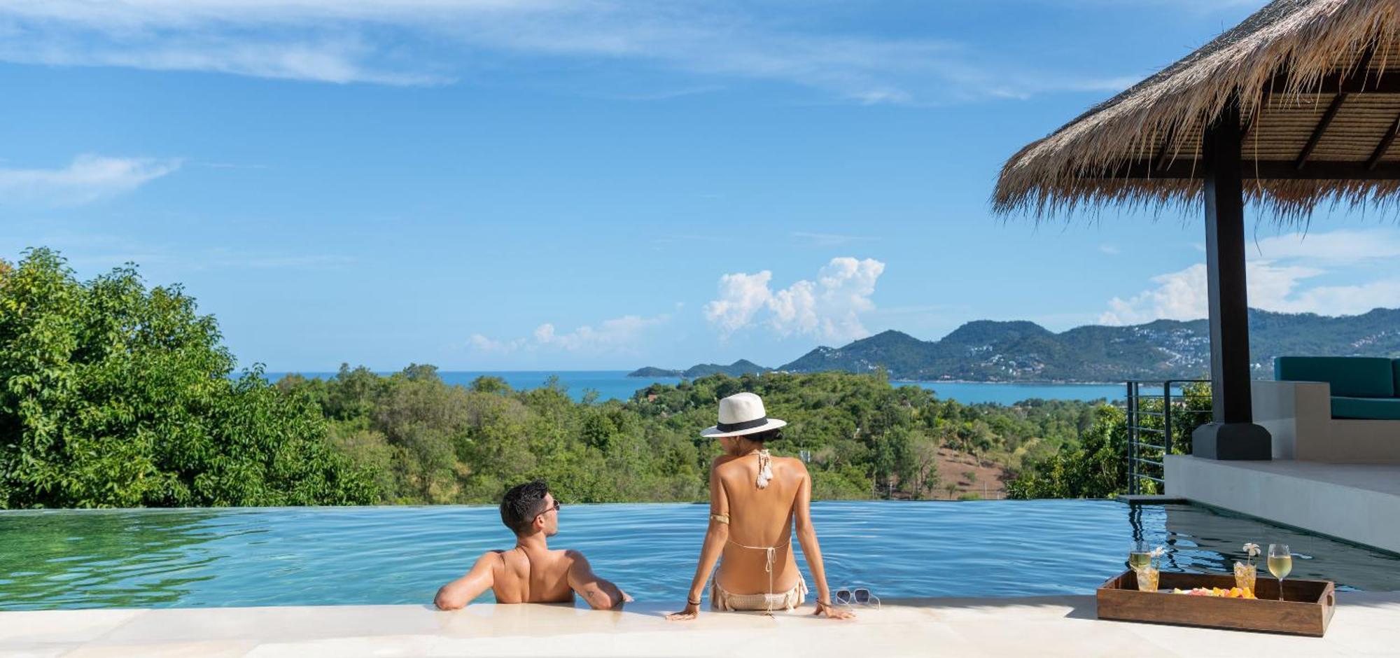Baan Kimsacheva - Seaview Private Villa Choeng Mon エクステリア 写真